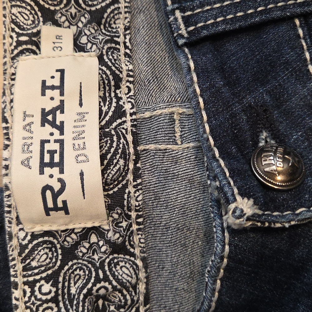 Ariat Women's Boot Cut Jeans SZ 31 - Picture 2 of 8